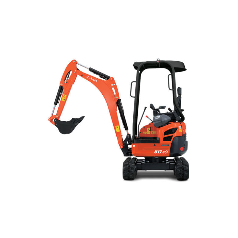 Mini-pelle 1T7 sur chenilles canopy
